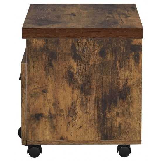 ACME Bob File Cabinet, Weathered Oak