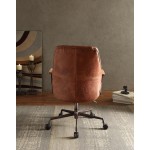 ACME Hamilton Executive Office Chair, Cocoa Top Grain Leather