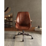 ACME Hamilton Executive Office Chair, Cocoa Top Grain Leather