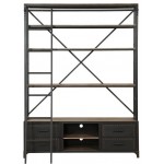 ACME Actaki Bookshelf, Sandy Gray