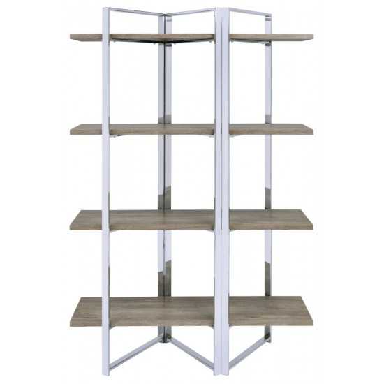 ACME Libby Bookshelf, Chrome