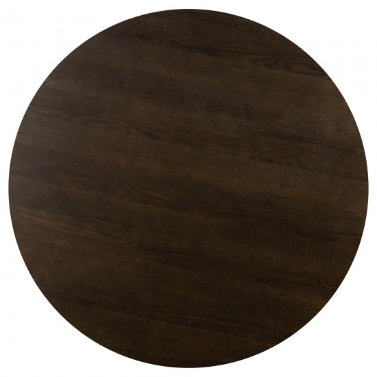 Gatsby Oak and Metal Round Dining Table