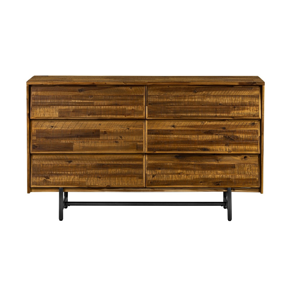 Cusco Rustic Acacia 6 Drawer Dresser Cusco Rustic Acacia 6 Drawer Dresser