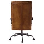 ACME Jairo Office Chair, Sahara Top Grain Leather