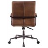 ACME Indra Office Chair, Vintage Chocolate Top Grain Leather