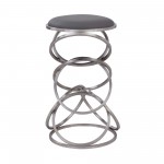 Medley 26" Counter Height Barstool in Brushed Stainless Steel Finish