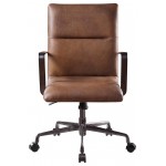 ACME Indra Office Chair, Vintage Chocolate Top Grain Leather