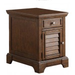 ACME Evrard Side Table, Dark Oak