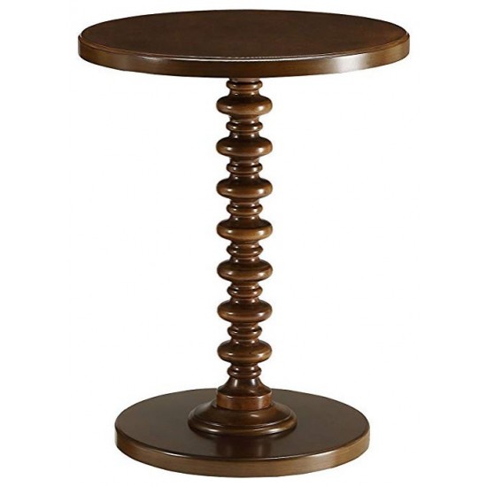 ACME Acton Side Table, Walnut