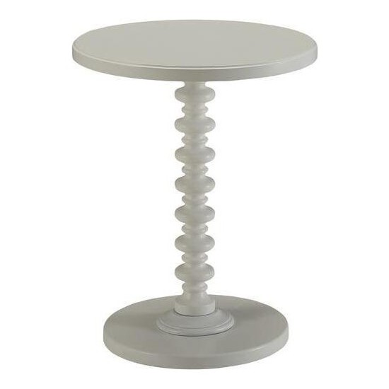 ACME Acton Side Table, White