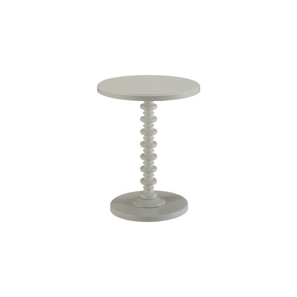 ACME Acton Side Table, White