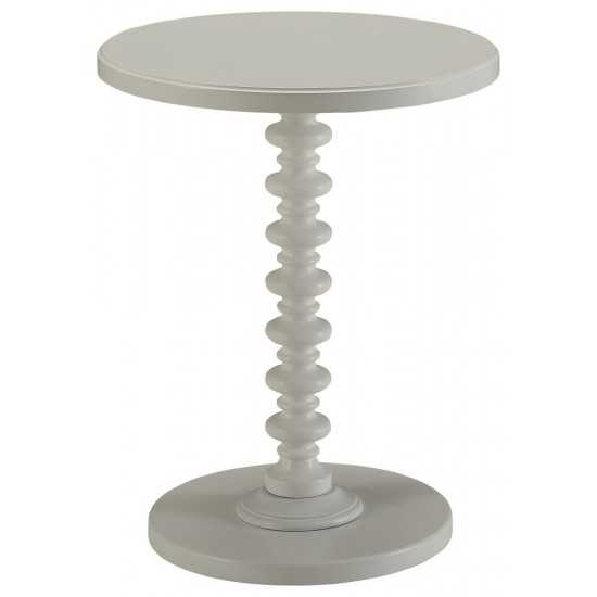 ACME Acton Side Table, White