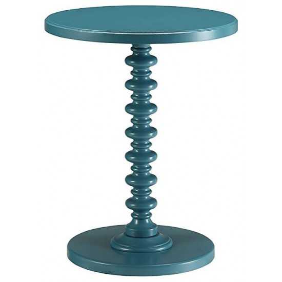 ACME Acton Side Table, Teal