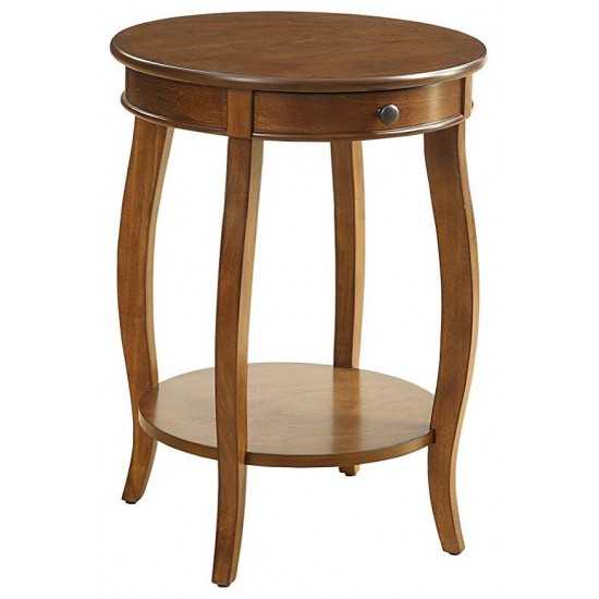 ACME Alysa End Table, Walnut