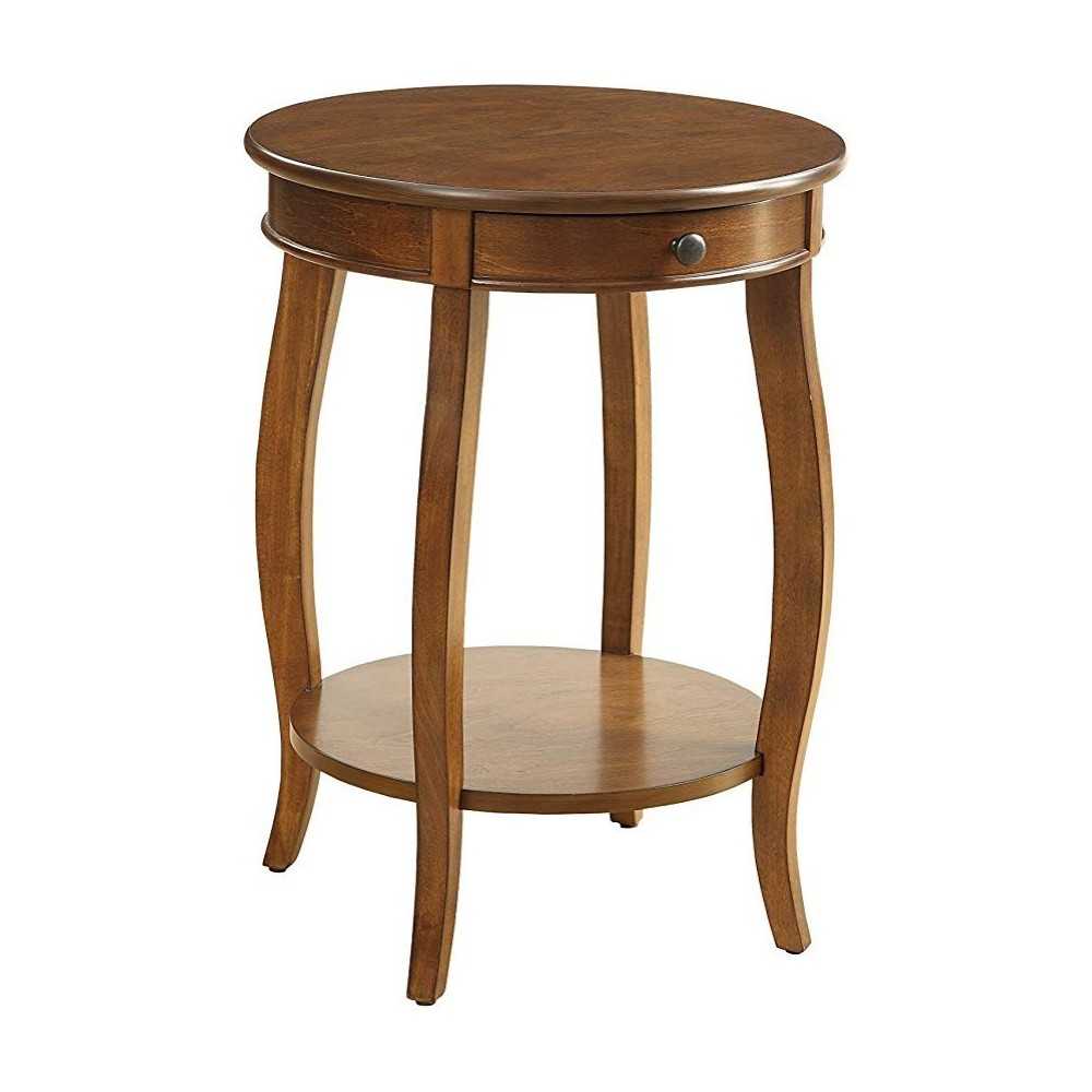 ACME Alysa End Table, Walnut