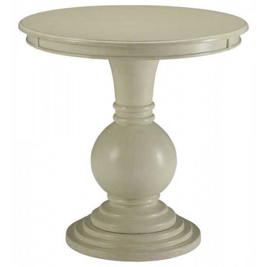 ACME Alyx Accent Table, Antique White