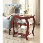 ACME Becci End Table, Red