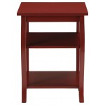 ACME Becci End Table, Red