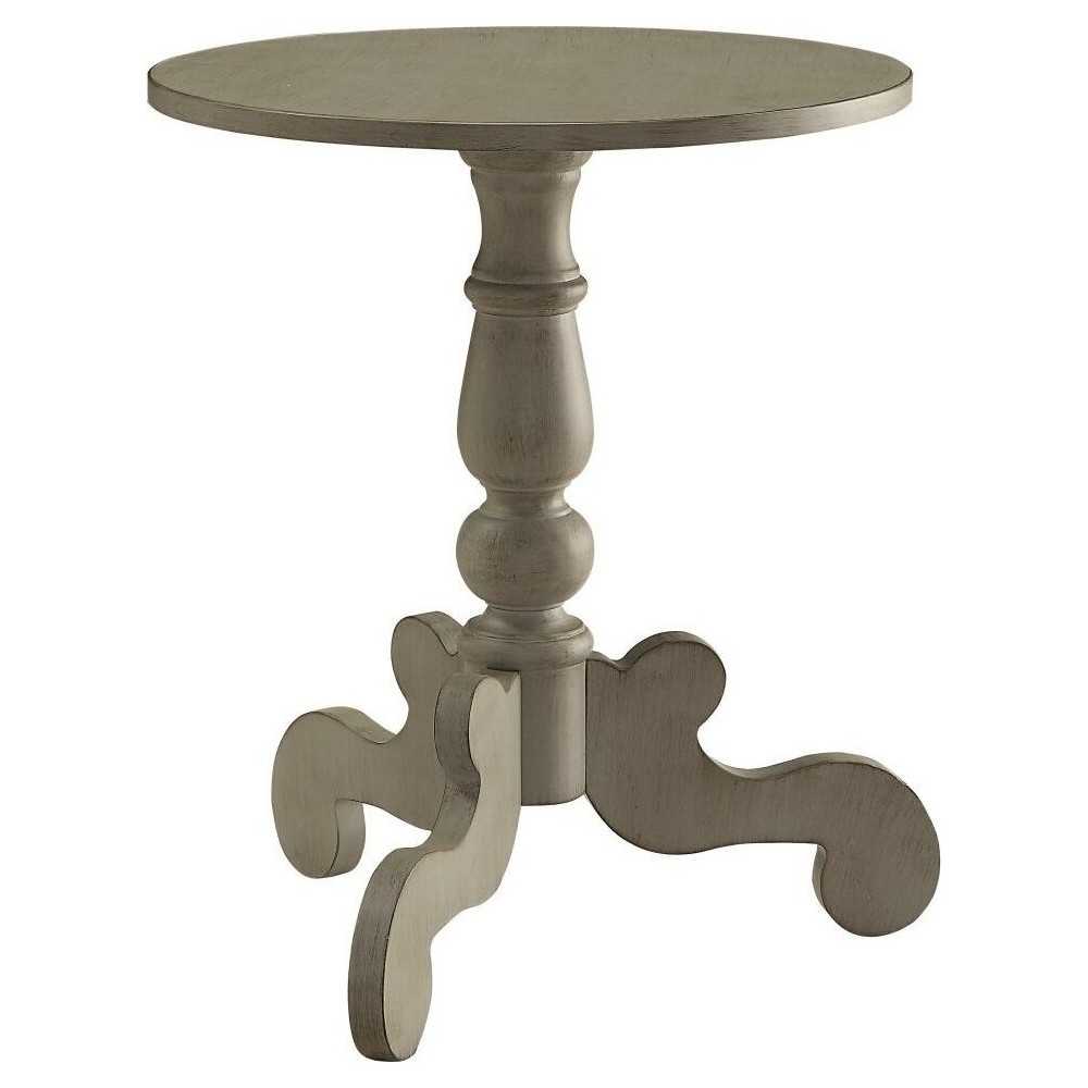 ACME Freida End Table, Antique Slate