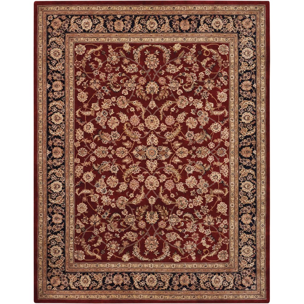 Nourison 2000 2002 Area Rug, Burgundy, 12' x 15'