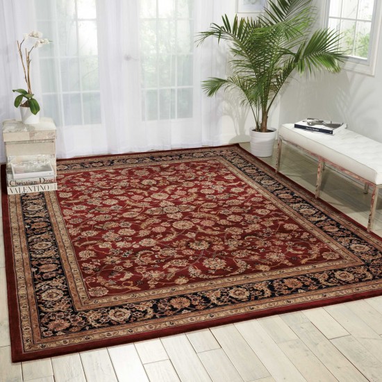 Nourison 2000 2002 Area Rug, Burgundy, 12' x 15'