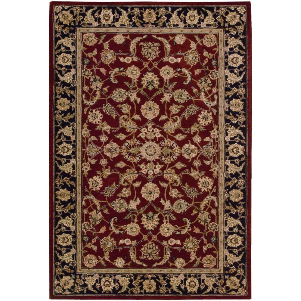 Nourison 2000 2002 Area Rug, Burgundy, 3'9" x 5'9"