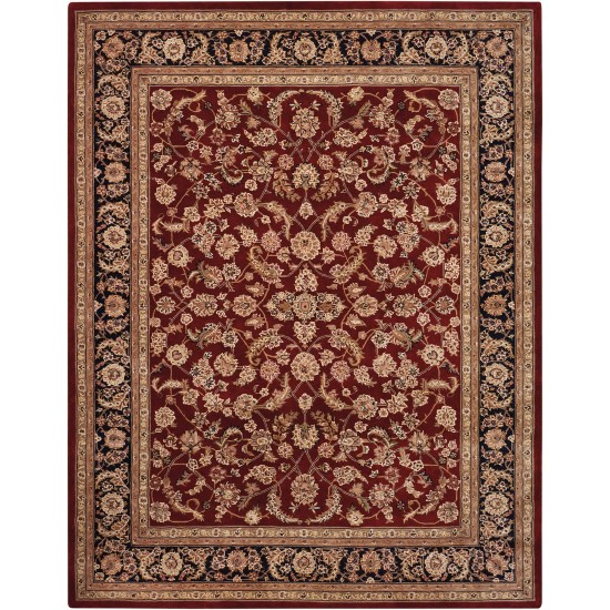 Nourison 2000 2002 Area Rug, Burgundy, 7'9" x 9'9"