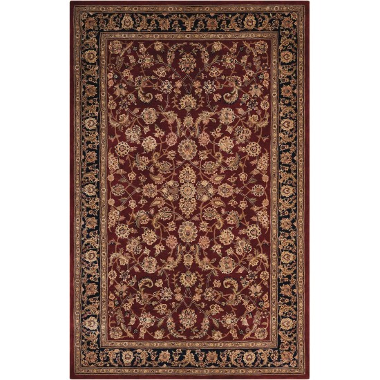 Nourison 2000 2002 Area Rug, Burgundy, 9'9" x 13'9"