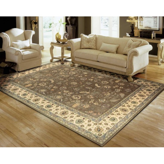 Nourison 2000 2003 Area Rug, Olive, 12' x 15'