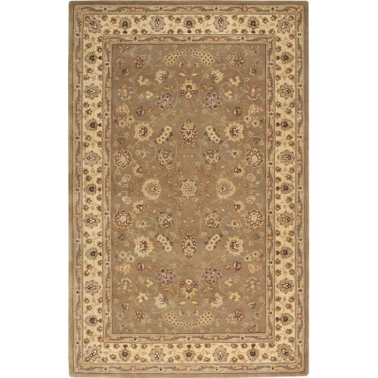 Nourison 2000 2003 Area Rug, Olive, 5'6" x 8'6"