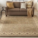 Nourison 2000 2003 Area Rug, Olive, 7'9" x 9'9"