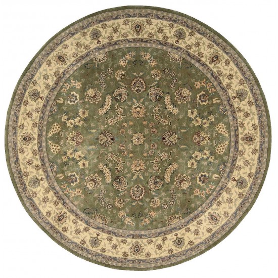 Nourison 2000 2003 Area Rug, Olive, 8' x Round