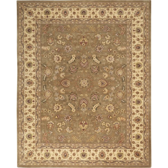 Nourison 2000 2003 Area Rug, Olive, 8'6" x 11'6"