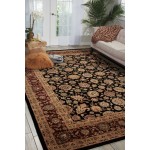 Nourison 2000 2017 Area Rug, Black, 9'9" x 13'9"