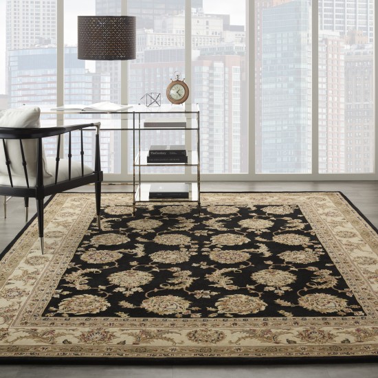 Nourison 2000 2022 Area Rug, Black, 7'9" x 9'9"