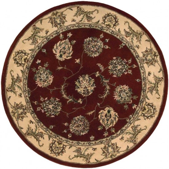 Nourison 2000 2022 Area Rug, Lacquer, 4' x Round