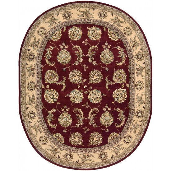 Nourison 2000 2022 Area Rug, Lacquer, 7'6" x 9'6" Oval