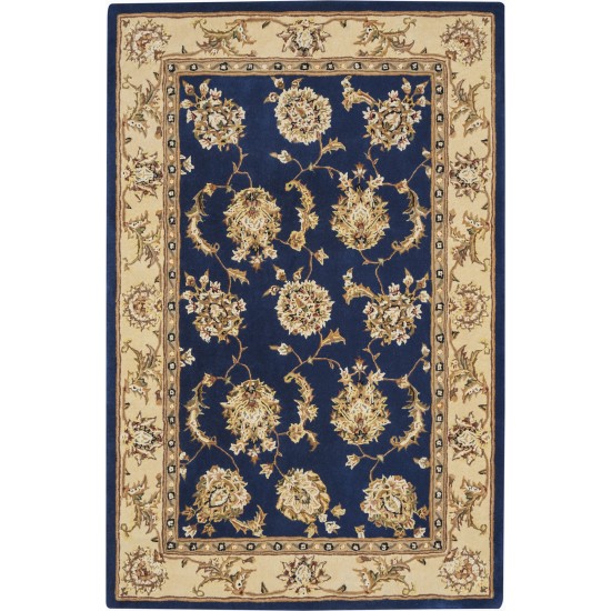 Nourison 2000 2022 Area Rug, Navy, 3'9" x 5'9"