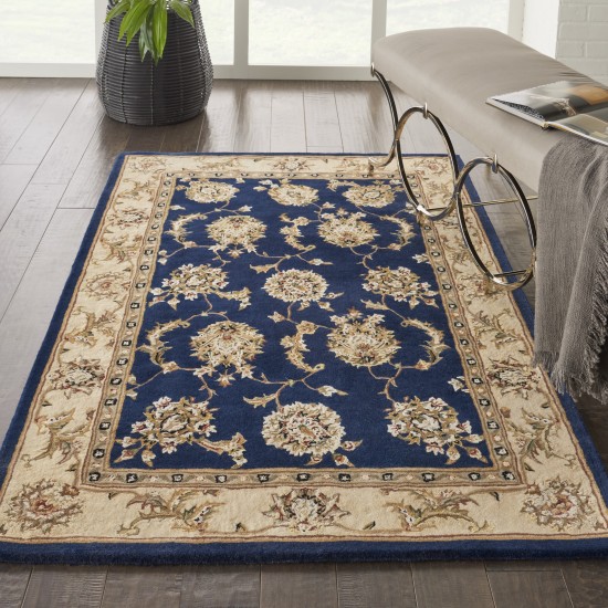 Nourison 2000 2022 Area Rug, Navy, 3'9" x 5'9"