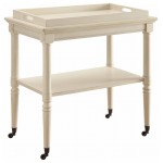 ACME Frisco Tray Table, Antique White