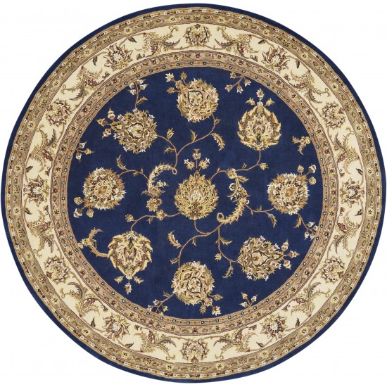 Nourison 2000 2022 Area Rug, Navy, 8' x Round