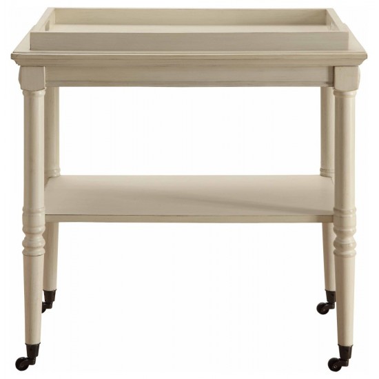 ACME Frisco Tray Table, Antique White