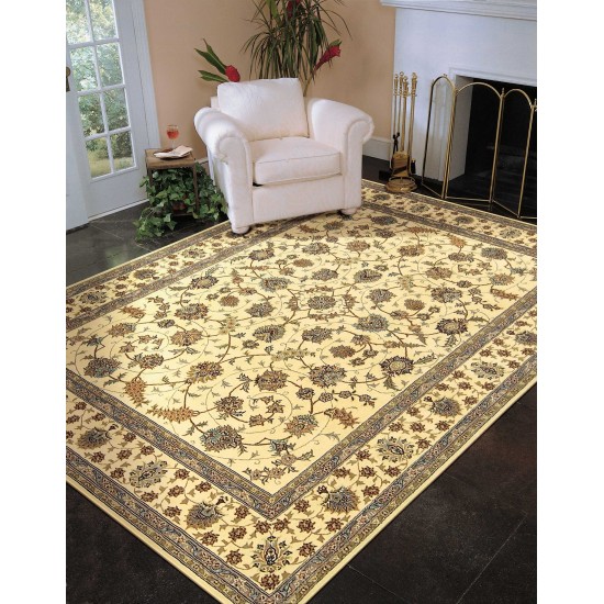 Nourison 2000 2023 Area Rug, Ivory, 10' x Octagon