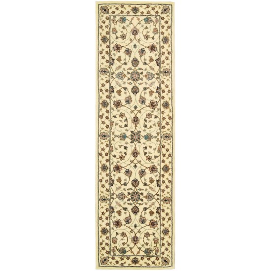 Nourison 2000 2023 Runner Rug, Ivory, 2'3" x 8'