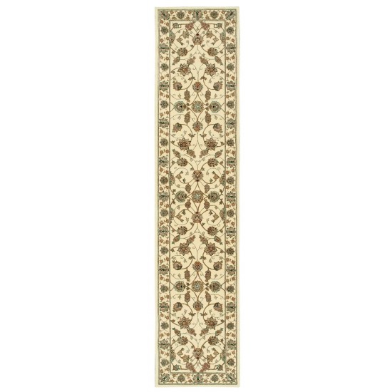 Nourison 2000 2023 Runner Rug, Ivory, 2'6" x 12'