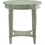 ACME Fordon End Table, Antique Green