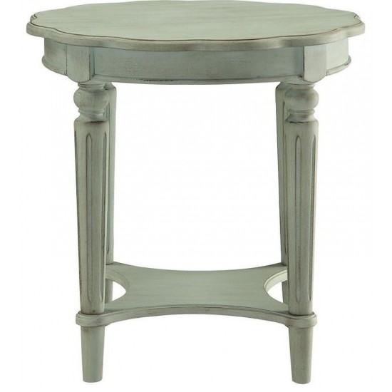 ACME Fordon End Table, Antique Green