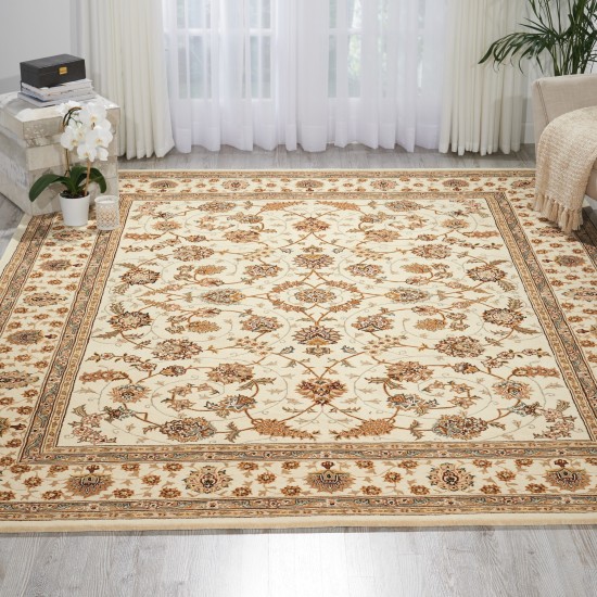 Nourison 2000 2023 Area Rug, Ivory, 7'9" x 9'9"