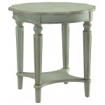 ACME Fordon End Table, Antique Green