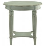 ACME Fordon End Table, Antique Green